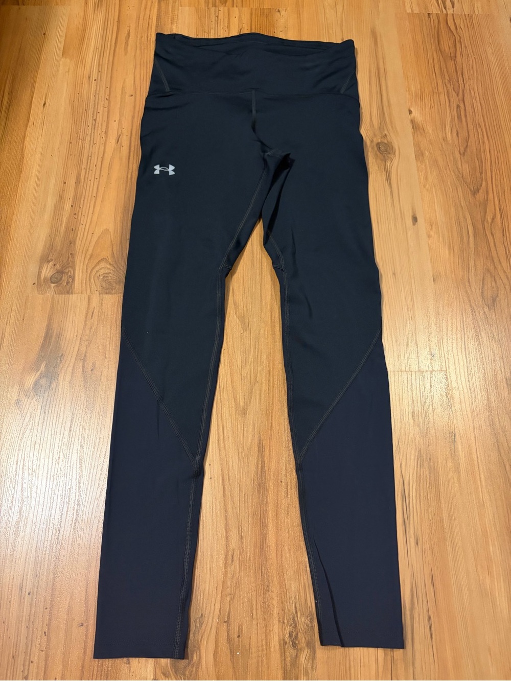 Under Armour Black Women's Compression Leggings with Mesh